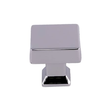 Crown 1-1/4" Square Colorado Cabinet Knob Polished Chrome Finish CHK94723PC